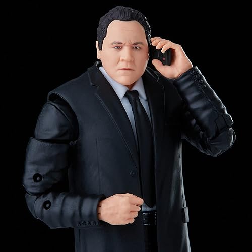 Miniatura 7 de Hasbro Marvel Legends Series - Paquete de 2 juguetes de acción Happy Hogan y Iron Man Mark 21, personajes de la saga infinita, diseño premium, 2