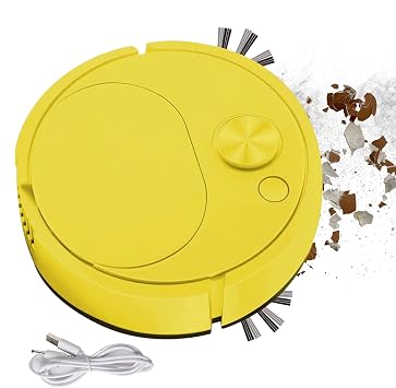 Robot Mop - Floor Cleaning Robot, Robot Vacuum Cleaner & Mop Combo | Automatic Cleaning Mop, Smart Robot Mop with Household Cleaning Function, Efficient Floor Cleaning Robot Mop and Vacuum Cleaner