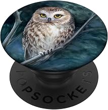 Pop Sockets Grip Stand Oil Painting Owl PopSockets Standard PopGrip