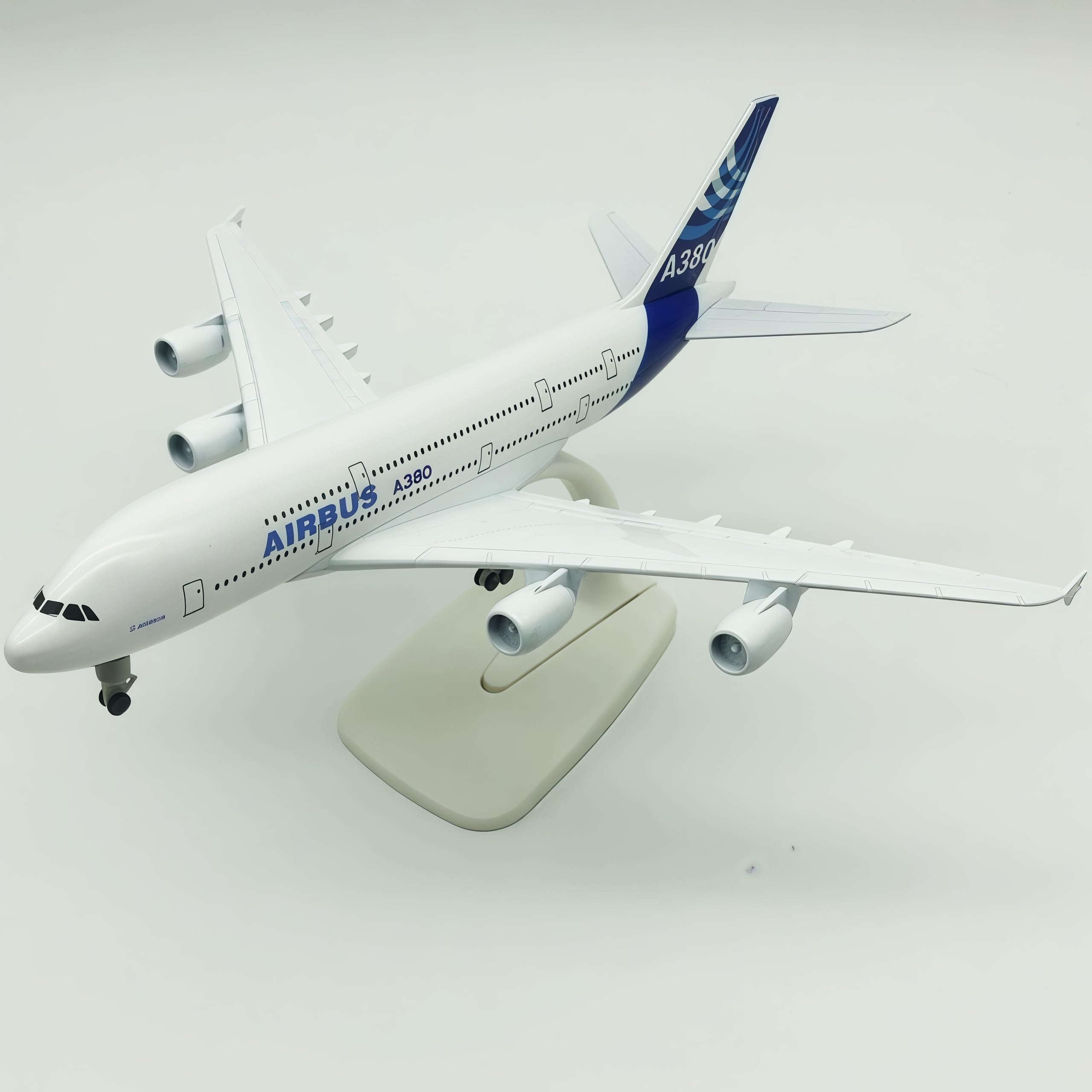 LGSRSNXHTX A380 20cm Diecast Metal Airplane Model Aircraft Model With Stand For Aviation Enthusiast Gift,Model aircraft collection
