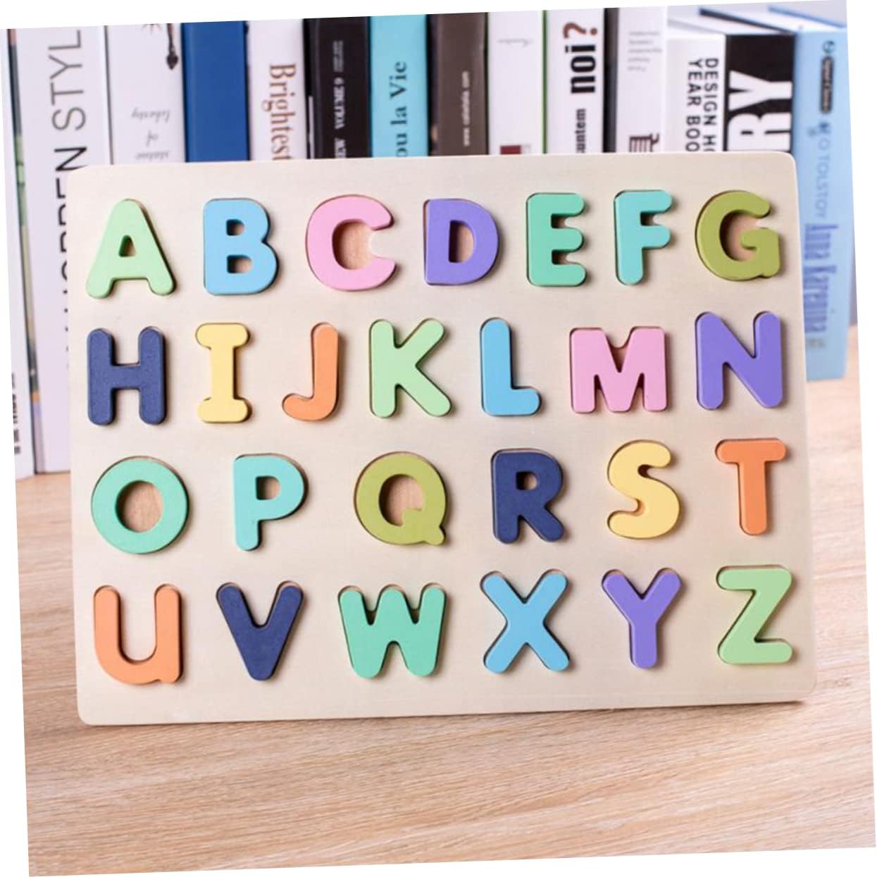 HANABASS 2 Sets Educational of Colorful Letter for Early Learning for Years Old Enhances Skills Parent Interaction