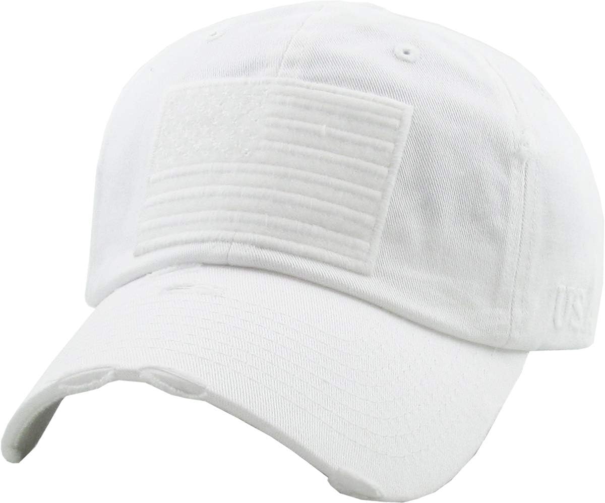 Tactical Operator with USA Flag Patch US Army Military Baseball Cap Adjustable