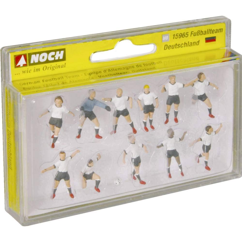 NOCH H0 66830 Terrain De Football + Club House + SOUND + Figurines NEU