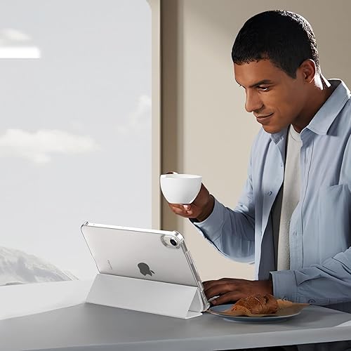 Miniatura 240 de MoKo Funda para iPad mini 7 (A17 Pro) Generation Case 2024, iPad mini 6 2021, funda delgada y ligera de 8.3 pulgadas de carcasa de policarbonato