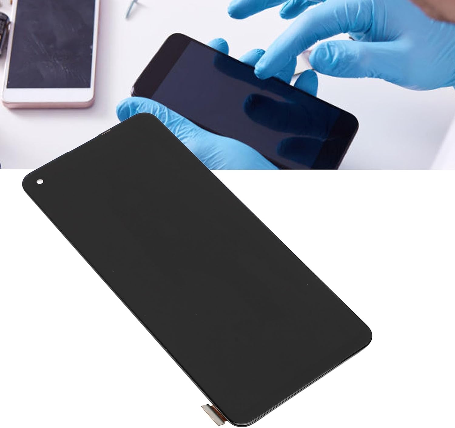 CCYLEZ Replacement LCD Touch Screen Assembly, for Nord N20 5G GN2200 CPH2459 Phone with Repair Kit