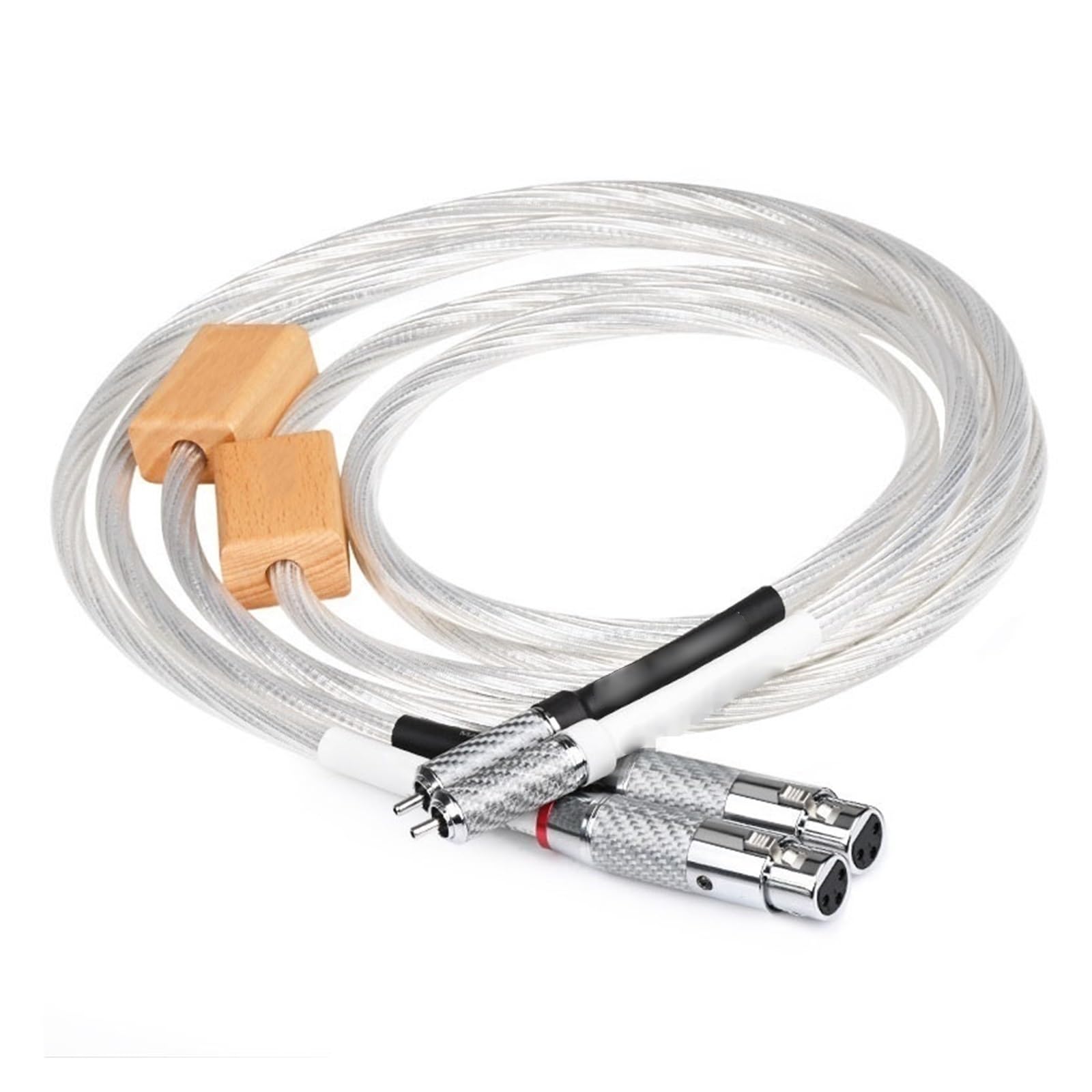 Câble Audio Femelle 7N Câble De Signal Audio D'interconnexion HIFI Câble Équilibré For Amplificateur CD(0.5 Meters)