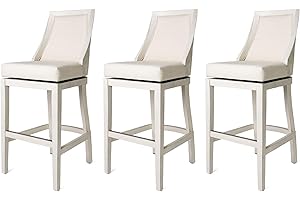 Maven Lane Vienna 24" Swivel Bar Stools - Set of 3