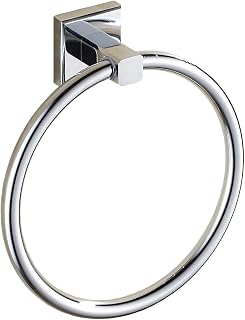Aothpher Wall Mounted Towel Ring in Kitchen Bathroom Chrome Stainless Steel Towel Holder