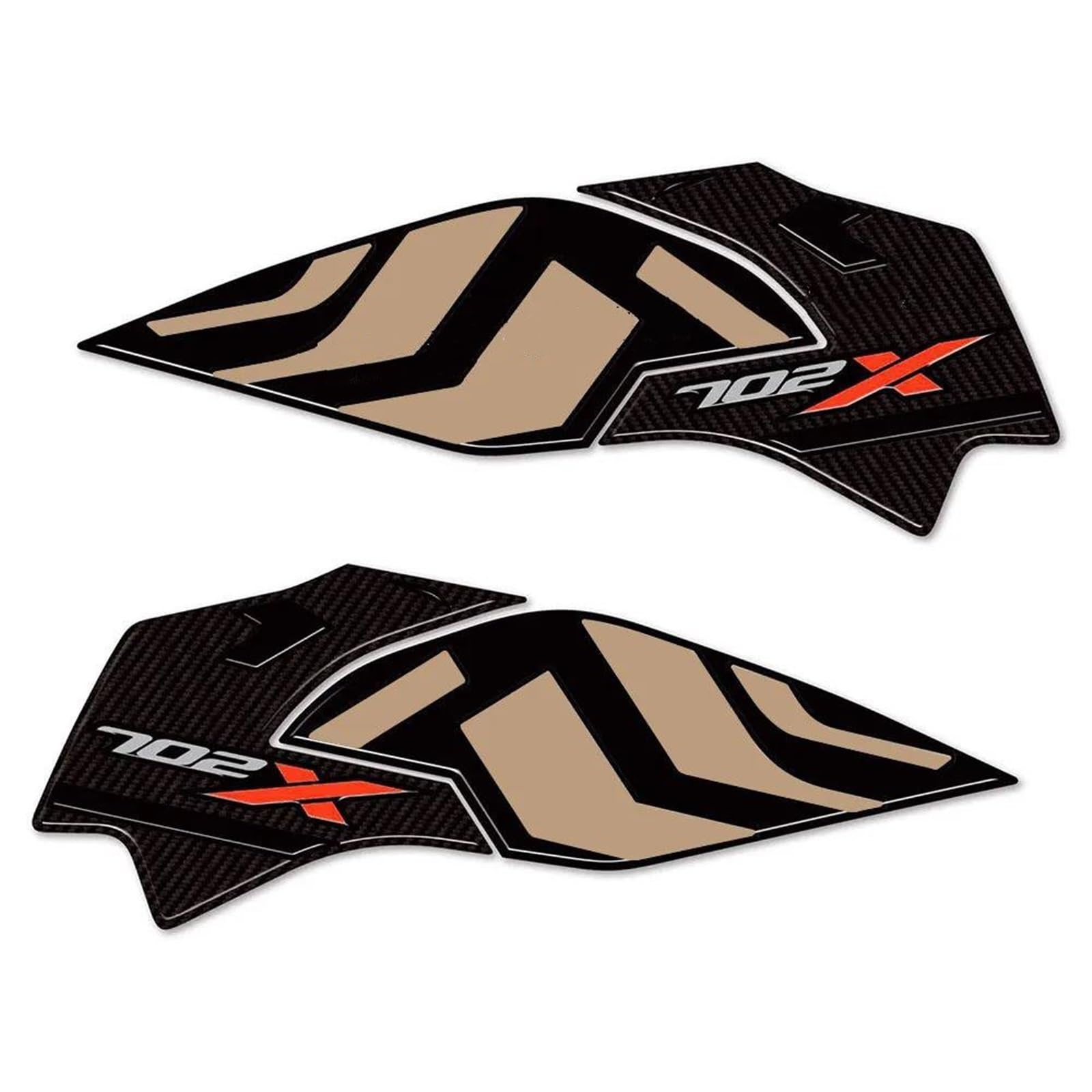 Adesivo per Serbatoio Moto per Benelli TRK 702X 2024 TRK702X 702X TRK 702 X Adesivi in ​​Resina Epossidica Gel Kit Decalcomanie Accessori Paraserbatoio(Colore 2)