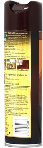 Miniatura 6 de Old English Protector y limpiador de madera en aerosol limón fresco 1250 onzas paquete de 3