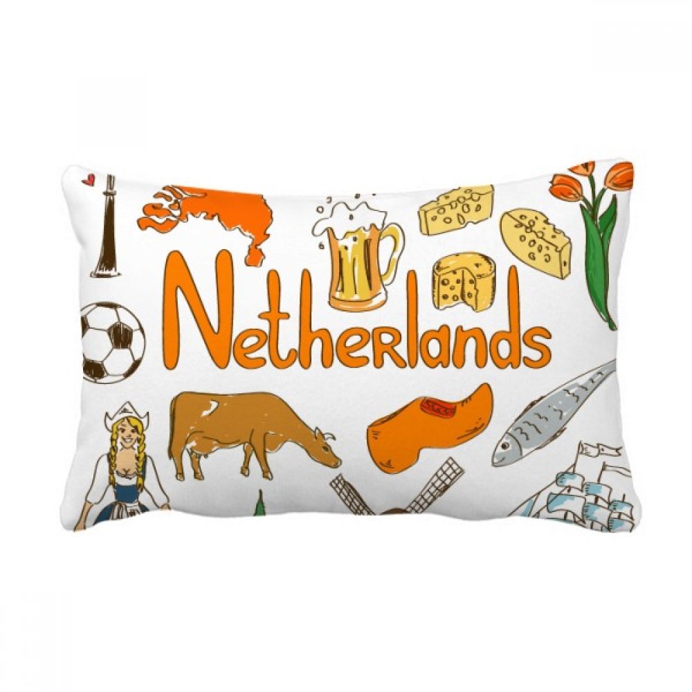 Coussin Pays-Bas oreiller lombaire ergonomique contre le mal de dos canapé
