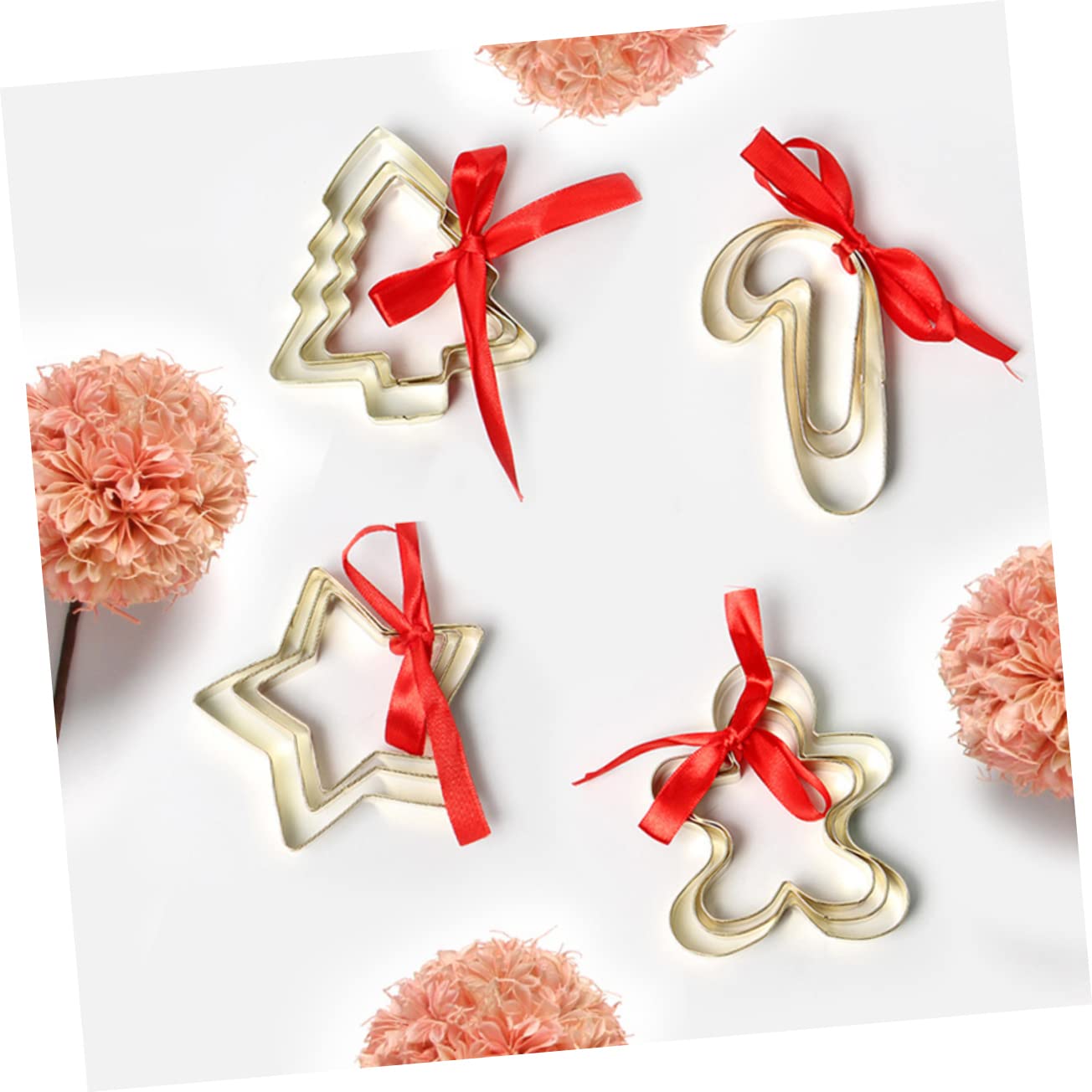 OUNONA 9 Stk Keksformen Werkzeuge Zum Backen Von Weihnachten Cakesicles Schimmel Kuchen Bonbonformen Ausstechformen Weihnachtsplätzchen Santa-ausstecher Keksausstecher Fondantformen