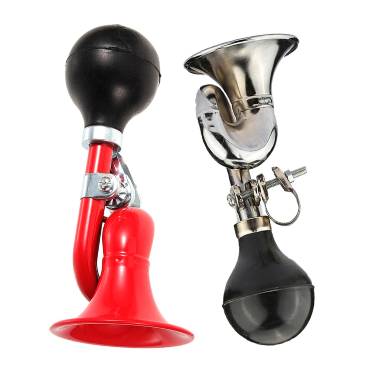 UPKOCH Corne De Vélo Rétro Klaxon De Vélo Clairon Cloche Bouton De Corne Guidon Vélos Ancien avec Klaxon De Bicyclette Klaxon De Vélo Durable Alliage D'aluminium