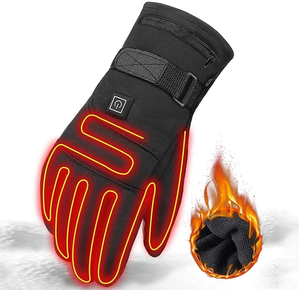 Gants de moto chauffants contre les mains froides et engourdies