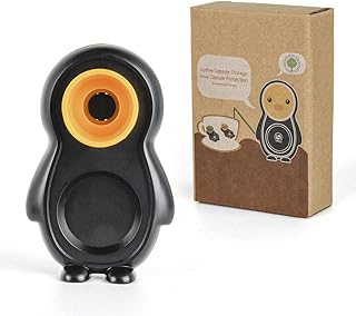 Suporte para cápsulas de café para cápsulas de café reutilizáveis de aço inoxidável, cápsulas cremosas recarregáveis com tampas reutilizáveis compatíveis com máquina Nespresso OriginalLine (apenas suporte para caramelo)