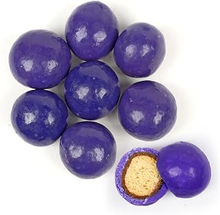 Premium Gourmet Purple Candy Milk Chocolate Malted Milk Balls 1.67 lb bag