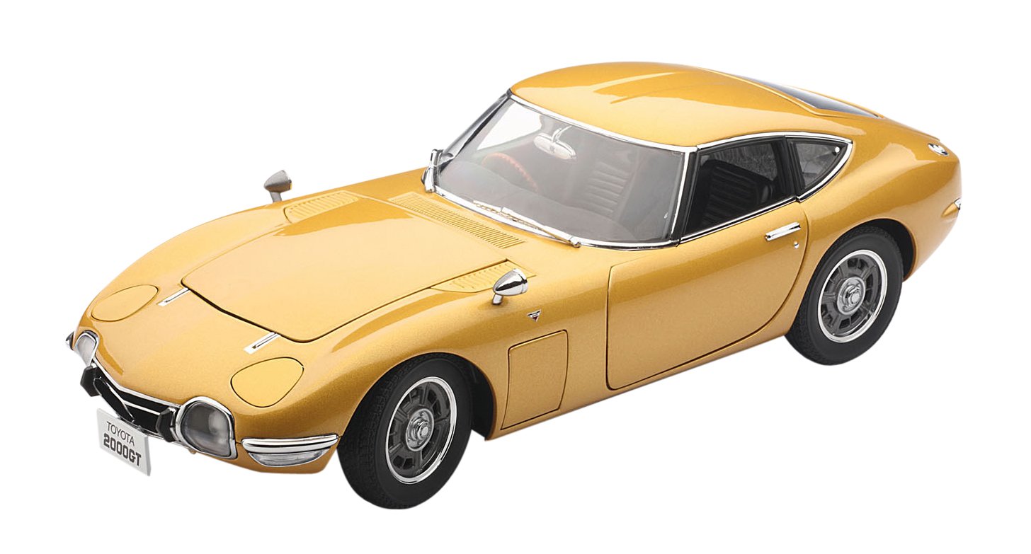 Amazon | AUTOart 1/18 トヨタ 2000GT (ゴールド) 完成品 | ミニカー 