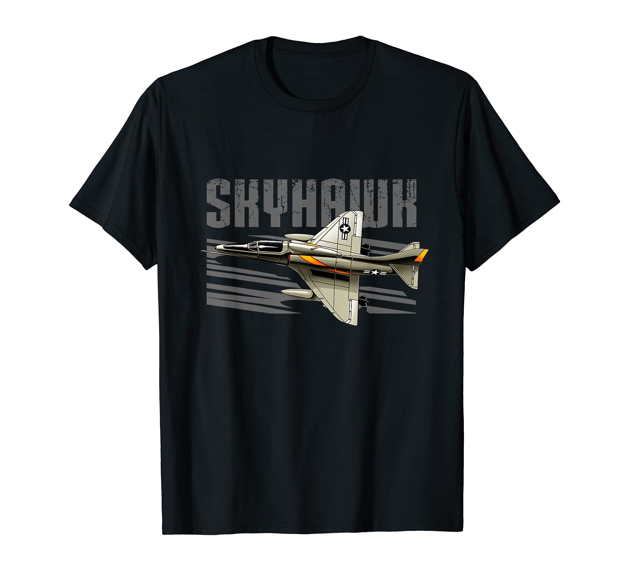 The Warbird CollectionUSA Military Warbird Airplane Skyhawk T-Shirt