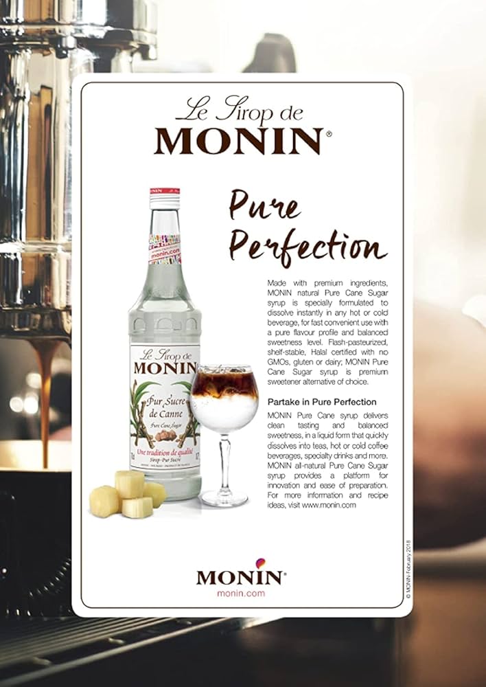 Amazon | モナン シュガー シロップ 700ml Monin Premium Pure