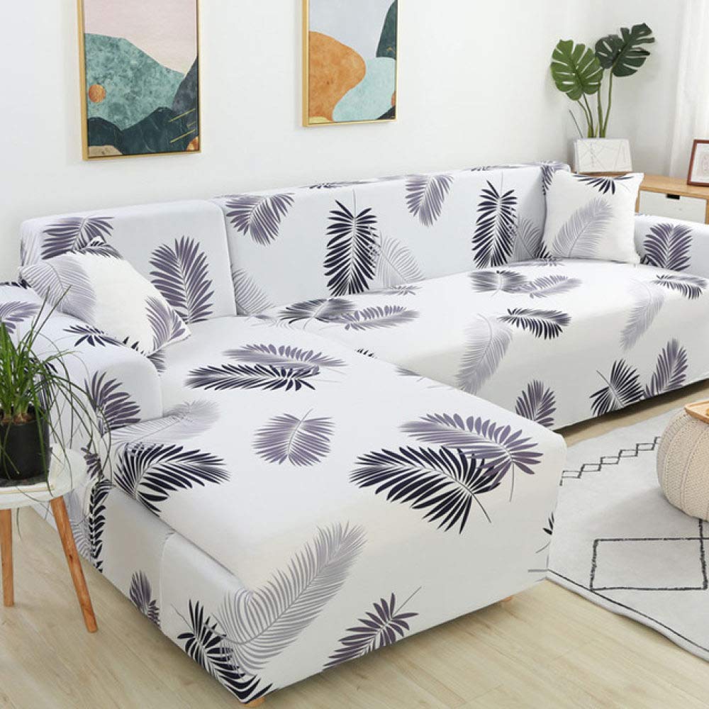 Housse de canapé en forme de L pour un salon familial cocooning