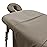 LONDON LINENS Pack of 2 Soft Microfiber Massage Table Sheets 3 Piece Set - Includes Massage Table Cover, Massage Fitted Sheet, and Massage Face Rest Cover (Walnut)