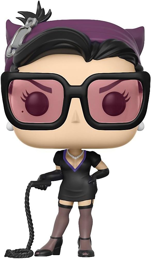 Funko Catwoman: DC Bombshells x POP! Heroes Vinyl Figure & 1 POP! Compatible PET Plastic Graphical Protector Bundle [#225/22893 - B]