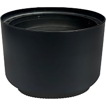 Double Wall Stove Top Connecting Adapter Compatible with DVL 6/DVL-AD Stove Collar,Black Heavy-Duty Stainless Steel