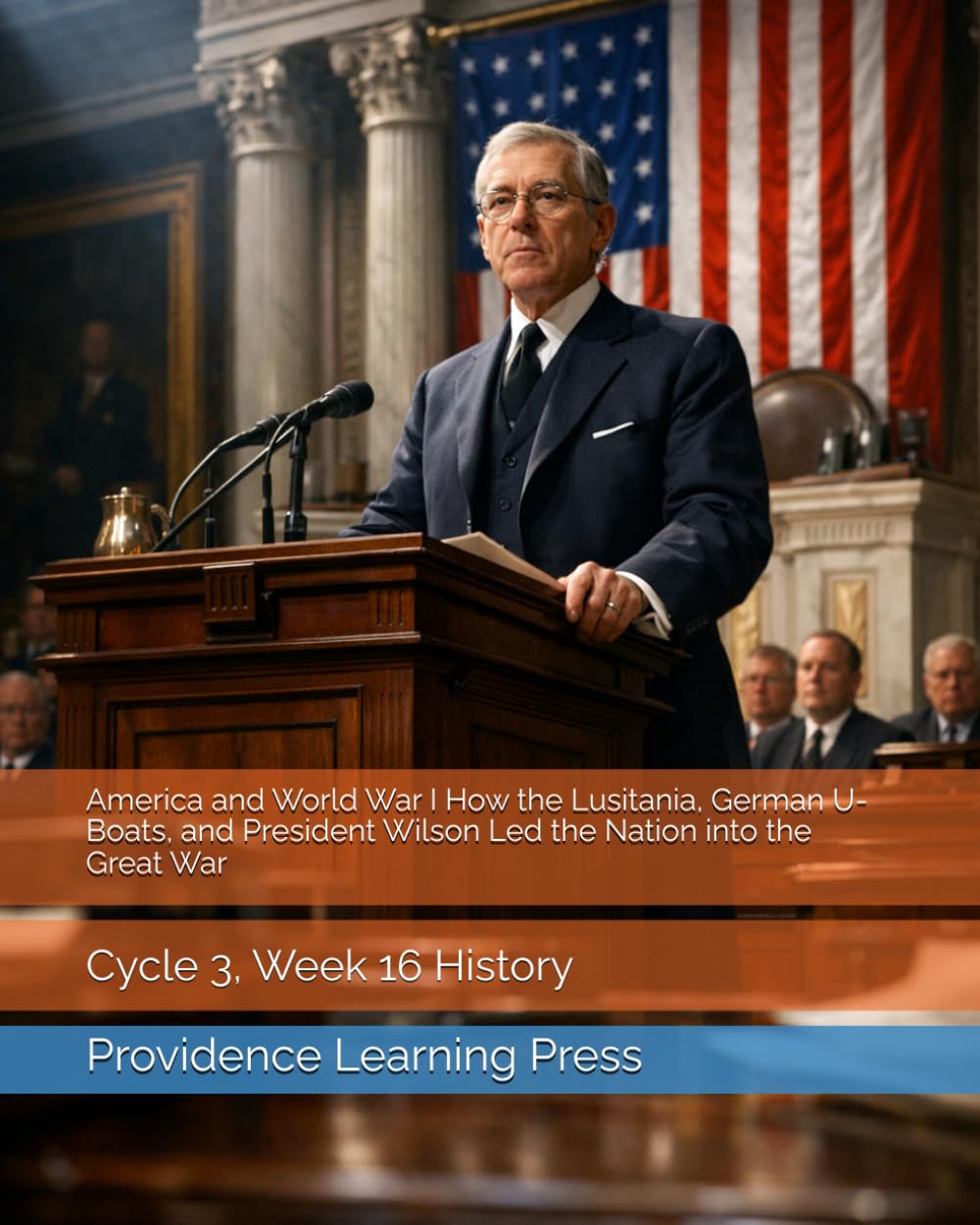 America and World War I How the Lusitania, German U-Boats, and President Wilson Led the Nation into the Great War: Cycle 3, Week 16 History (Cycle 3 History)