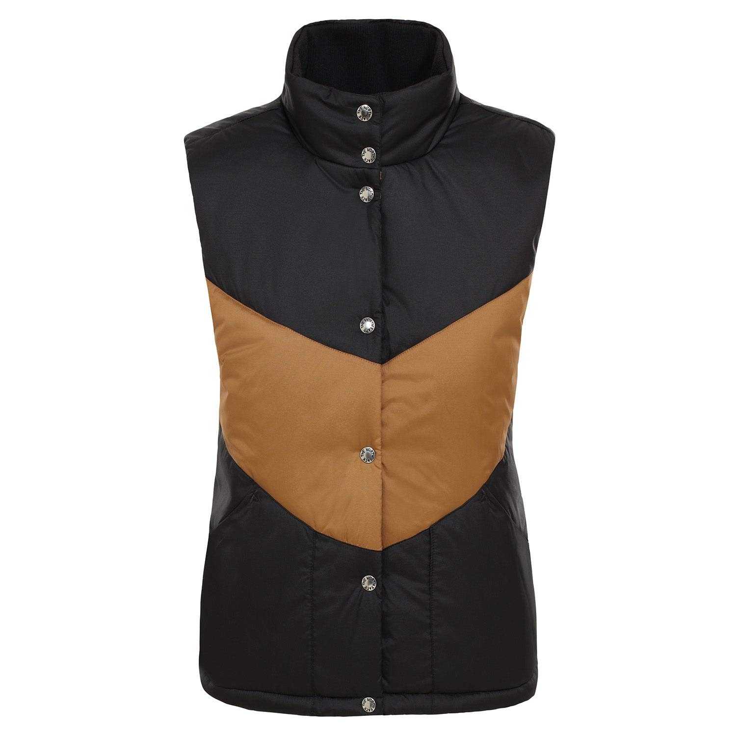 North Face Sylvester Body Warmer X Large TNF Black Cedar Brown