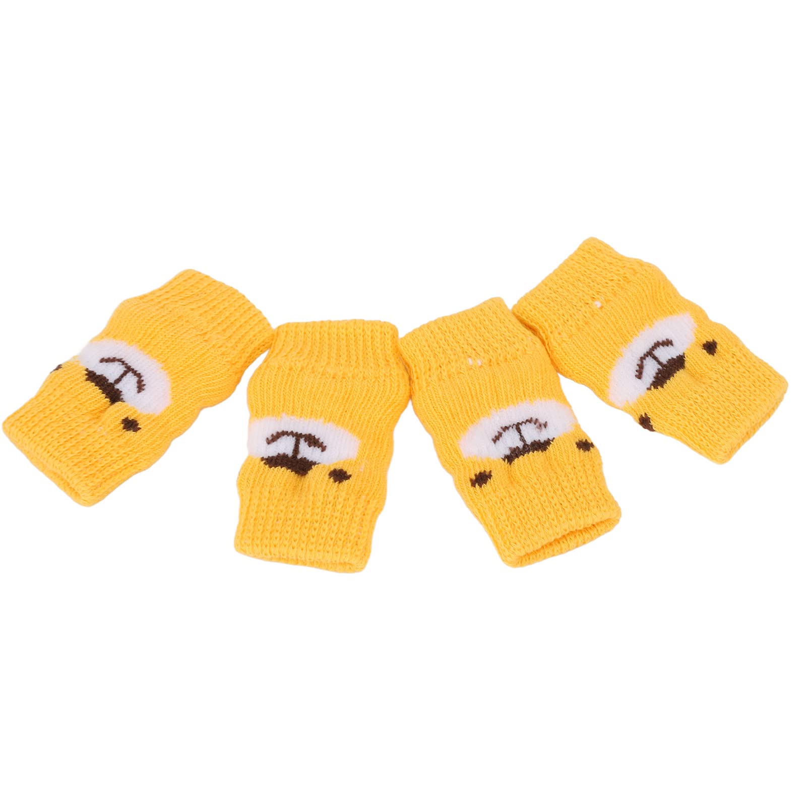 Zerodis Dog Elbow Protector, Soft Pet Joint Sleeve with Cute Cartoon Bear Pattern, for Puppy Elbow Protection Comfort Fit (XL)