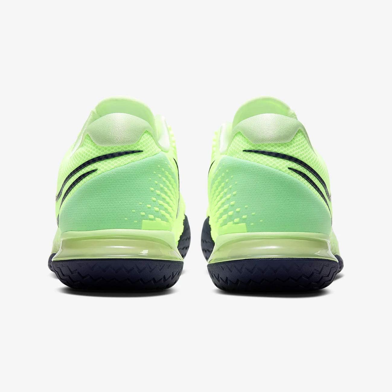 NikeCourt Air Zoom Vapor Cage 4 Men’s Hard Court Tennis Shoes (Ghost Green/Barely Volt/Aphid Green/Blackened Blue)