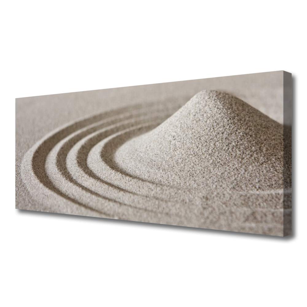 Impression sur toile 125x50cm tulup art de sable de qualité supérieure pour décoration
