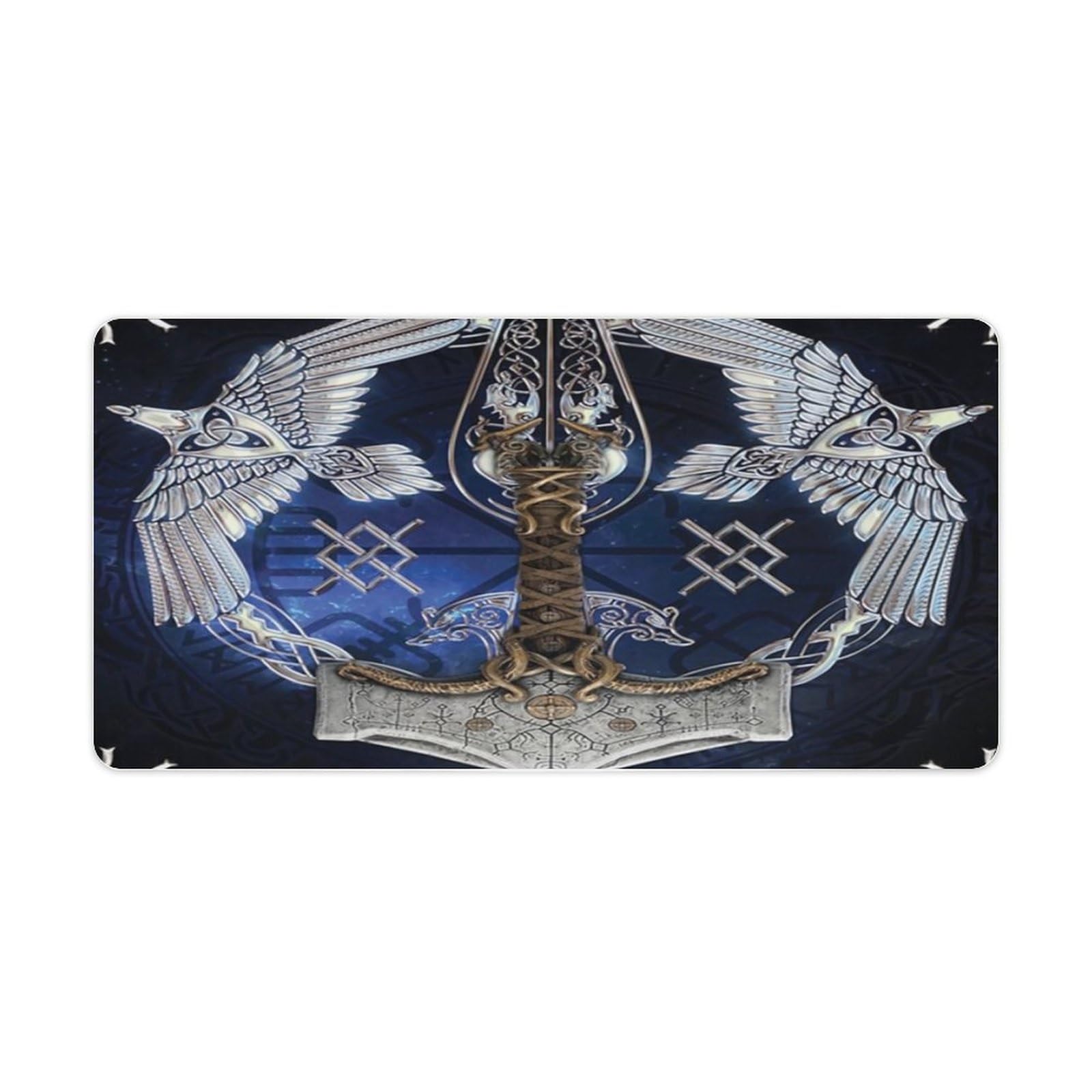 Tapis de souris de jeu viking 30x60cm : fini le manque de place et les glissements sur votre bureau