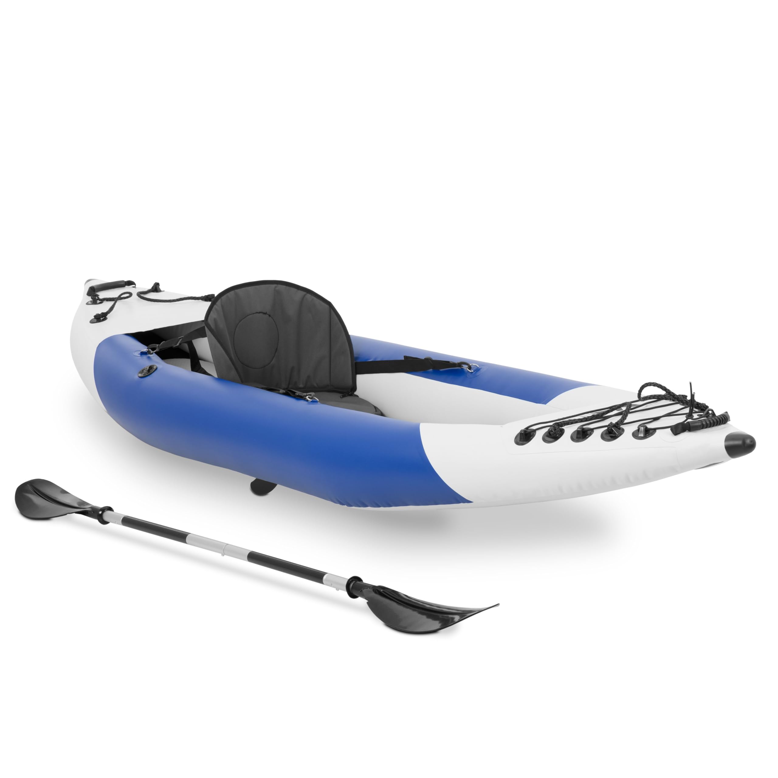 MSW Motor Technics MSW MSW-M-K1 Inflatable kayak - single-seater - complete set with paddle, seat and accessories inflatable kayak Air kayak Inflatable kayak Kayak inflatable 95 kg