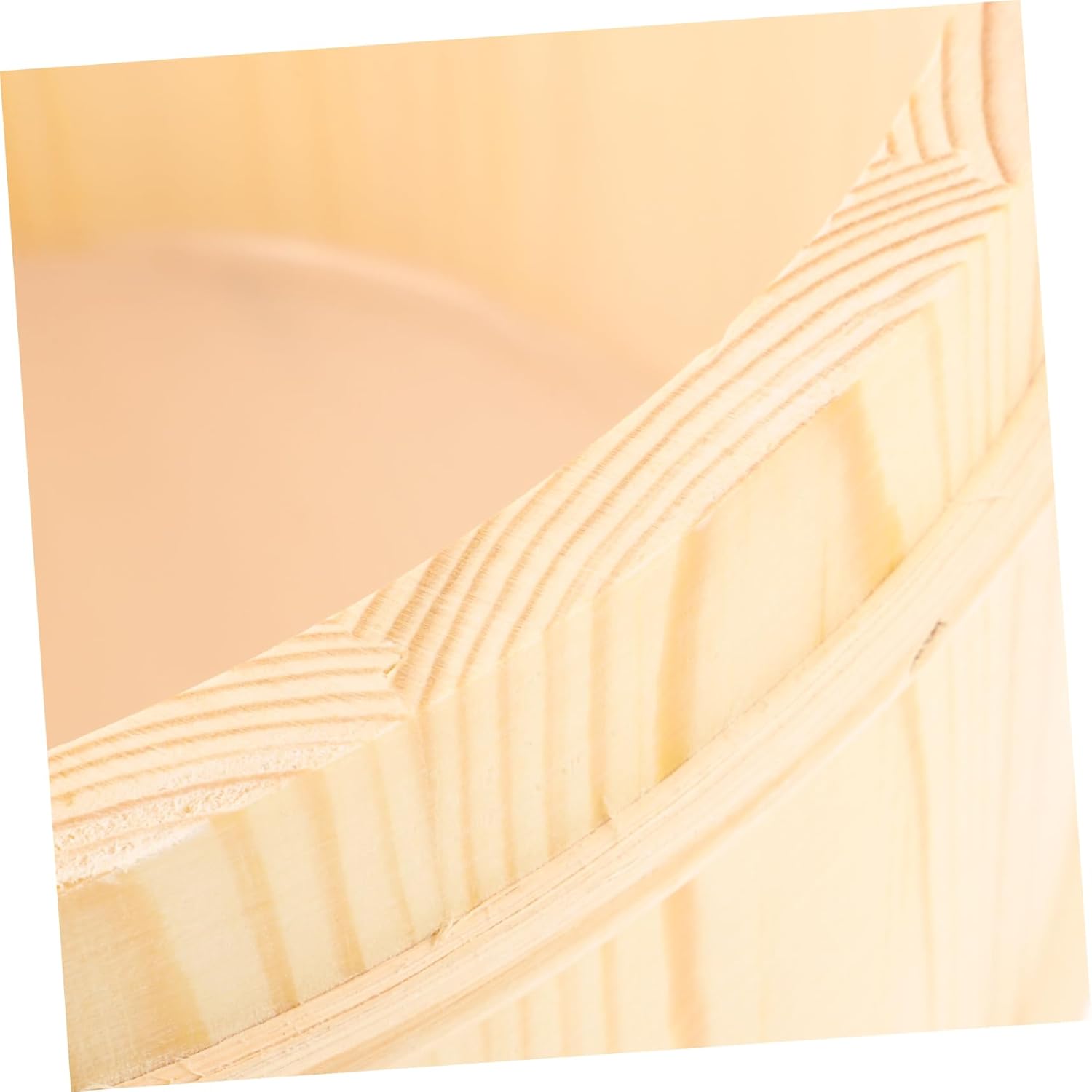 GANAZONO 1set Natural Wood Sauna Bucket Ladle for Home and Commercial Use Cedar Bath Accessory for Steam Rooms and Saunas Capacity Wooden Handle