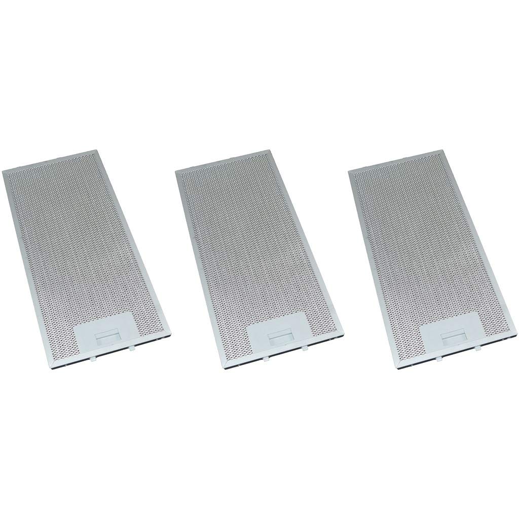 Ufixt Cooker Hood Metal Mesh Grease Filters Pack Of 3 Compatible With Aeg Beko