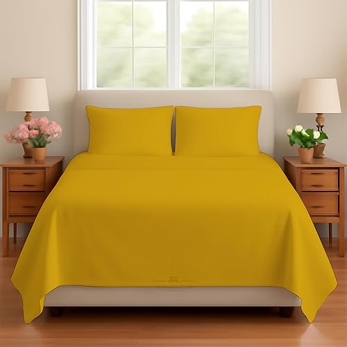 Miniatura 28 de Juego de 4 piezas para sofá cama, 100% algodón de 400 hilos, sábana bajera con bolsillos profundos, suave, sin arrugas y transpirable, calidad de