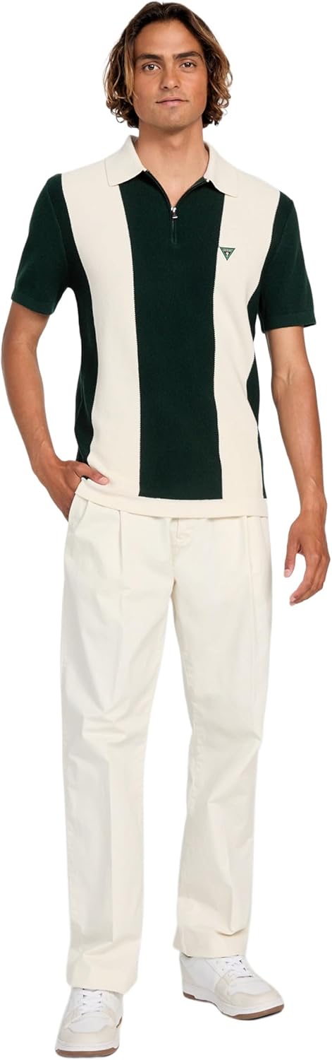 Guess Mens Eco Short Sleeve Humphrey Polo Sweater - Image 2