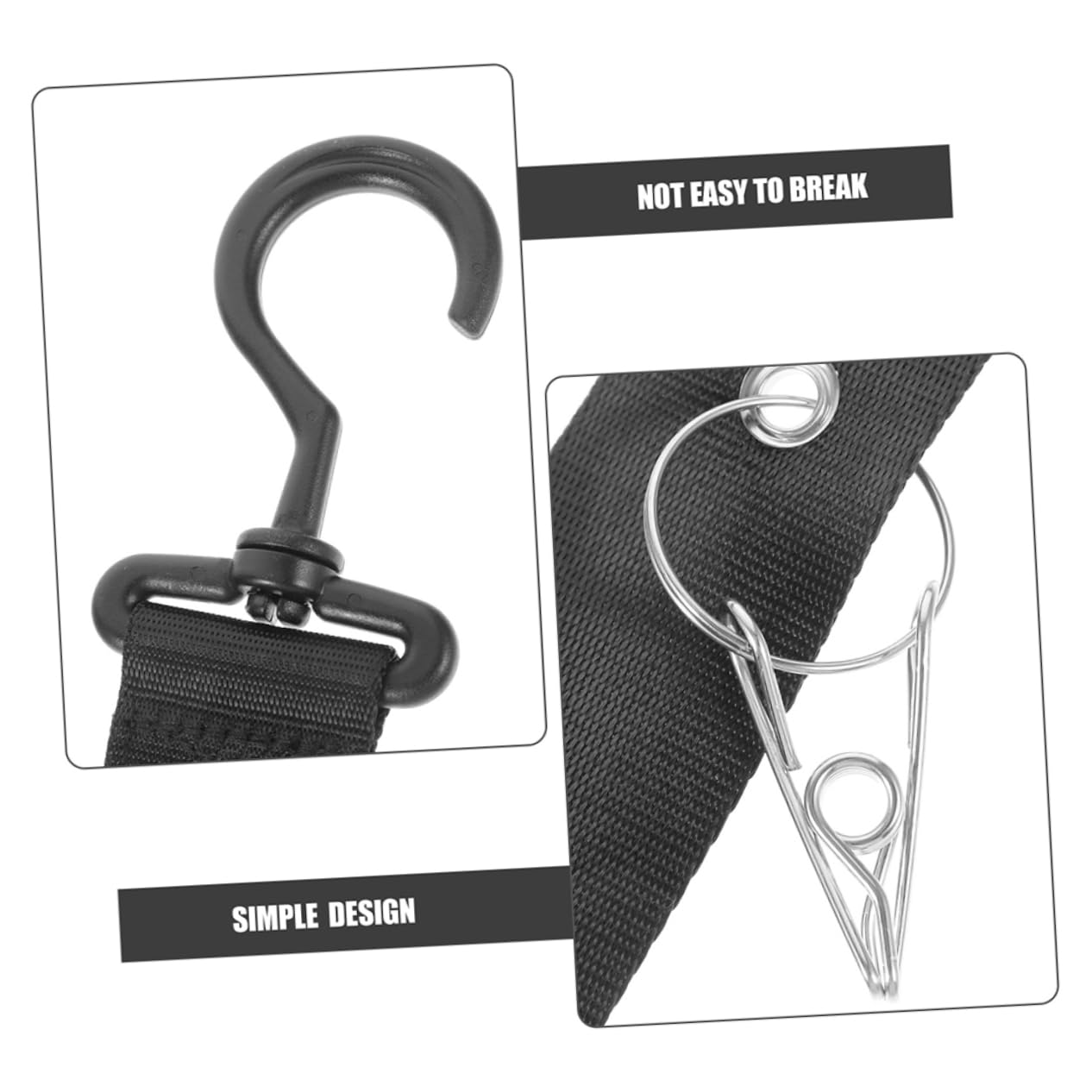 OFFSCH 2-Piece Hockey Drying Rack Hanging Straps Hockey Stick Holder for Equipment Space-Saving Organizers