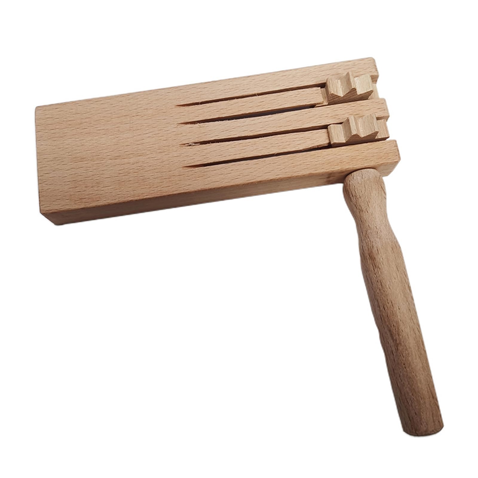 HUANGENG Wood Ratchets Noise Makers Traditional Mexicans Matraca Rattles Game Wood Rattles Ratchets Instrument For Party