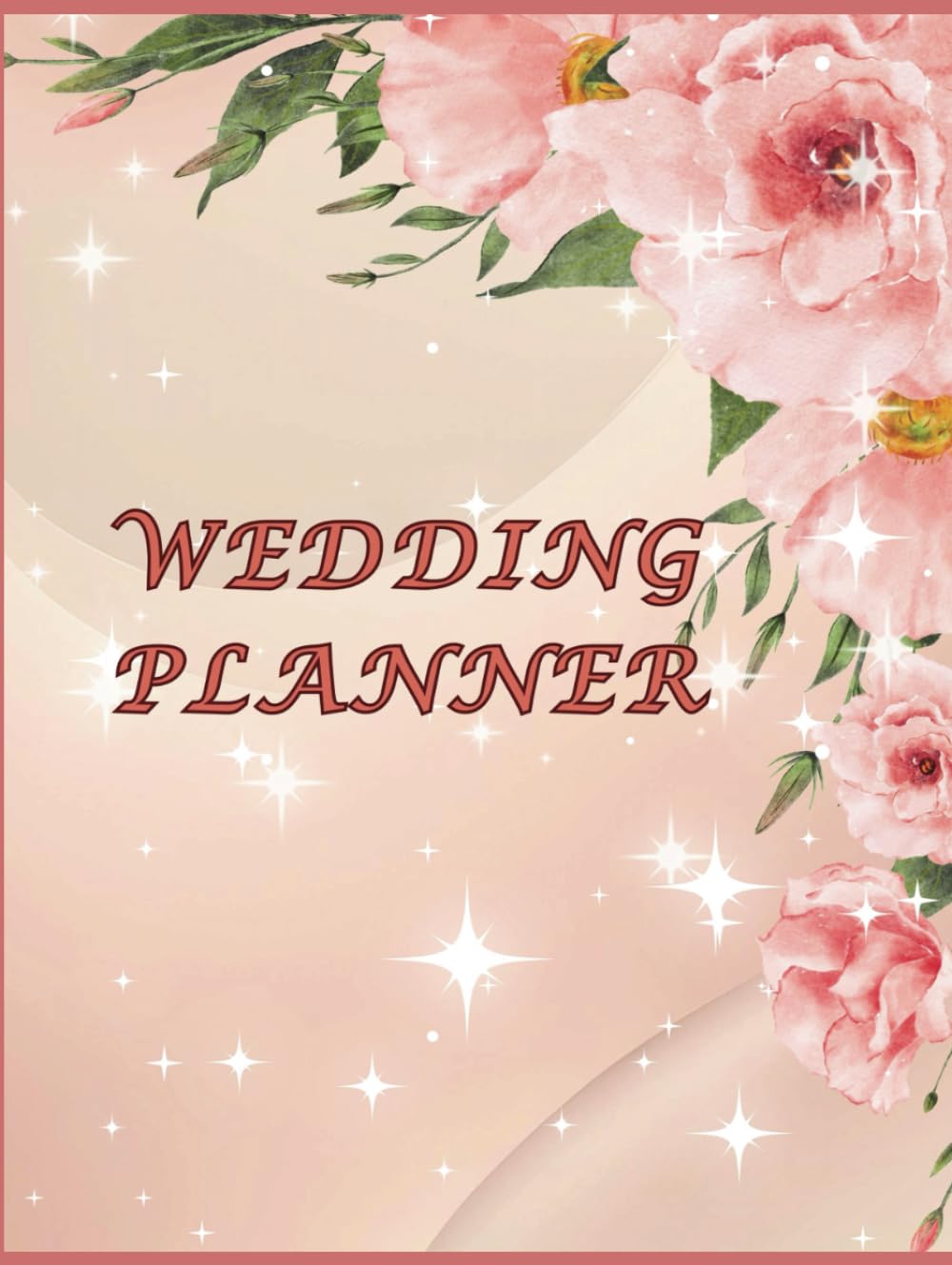 Wedding planner organiseur de mariage grand format couverture rigide
