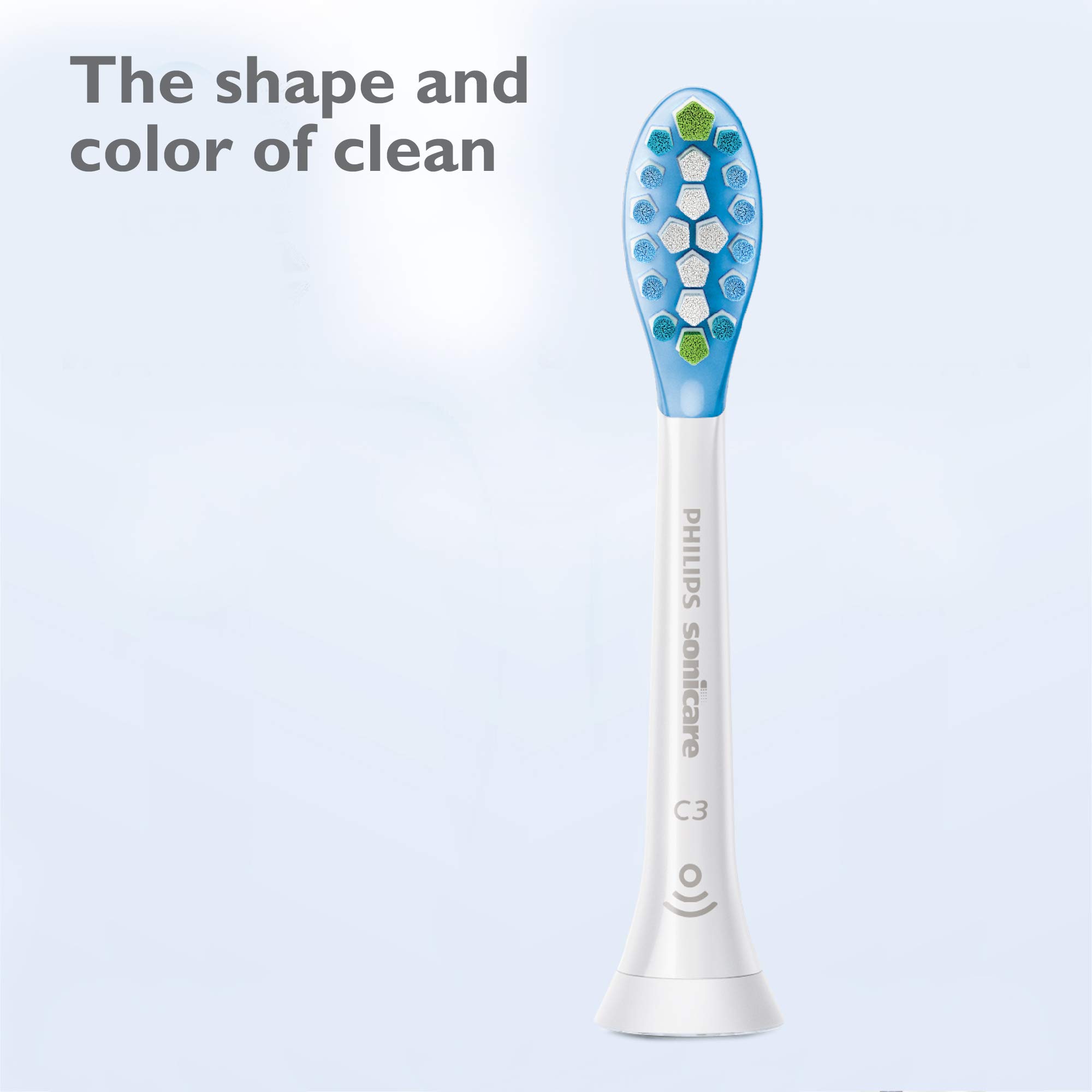 Philips Sonicare Genuine C3 Premium Plaque Control Toothbrush Heads, 4