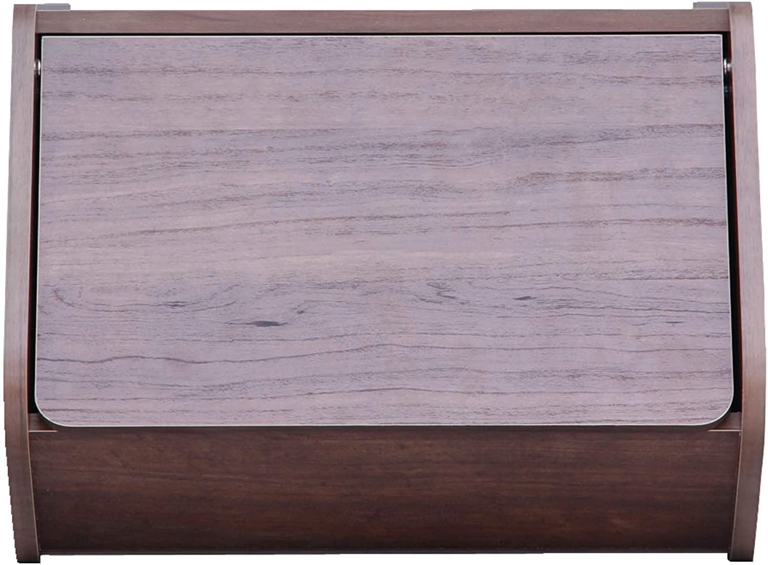 Iris Ohyama, Armadio con anta a libro/Armadio in legno con anta/Mobili laterali/Armadietto portaoggetti, Modulare,Design, Ufficio, Casa - Stack Box - STB-600D - Marrone