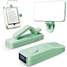 Fit All Cases Page Turner for Kindle,Portable Selfie Light,Reading Timer Tracker,Book Light for Kindle,iPad,iOS Android. Clicker for Kindle for Camera Video Recording and Selfie ShutterK3-Green
