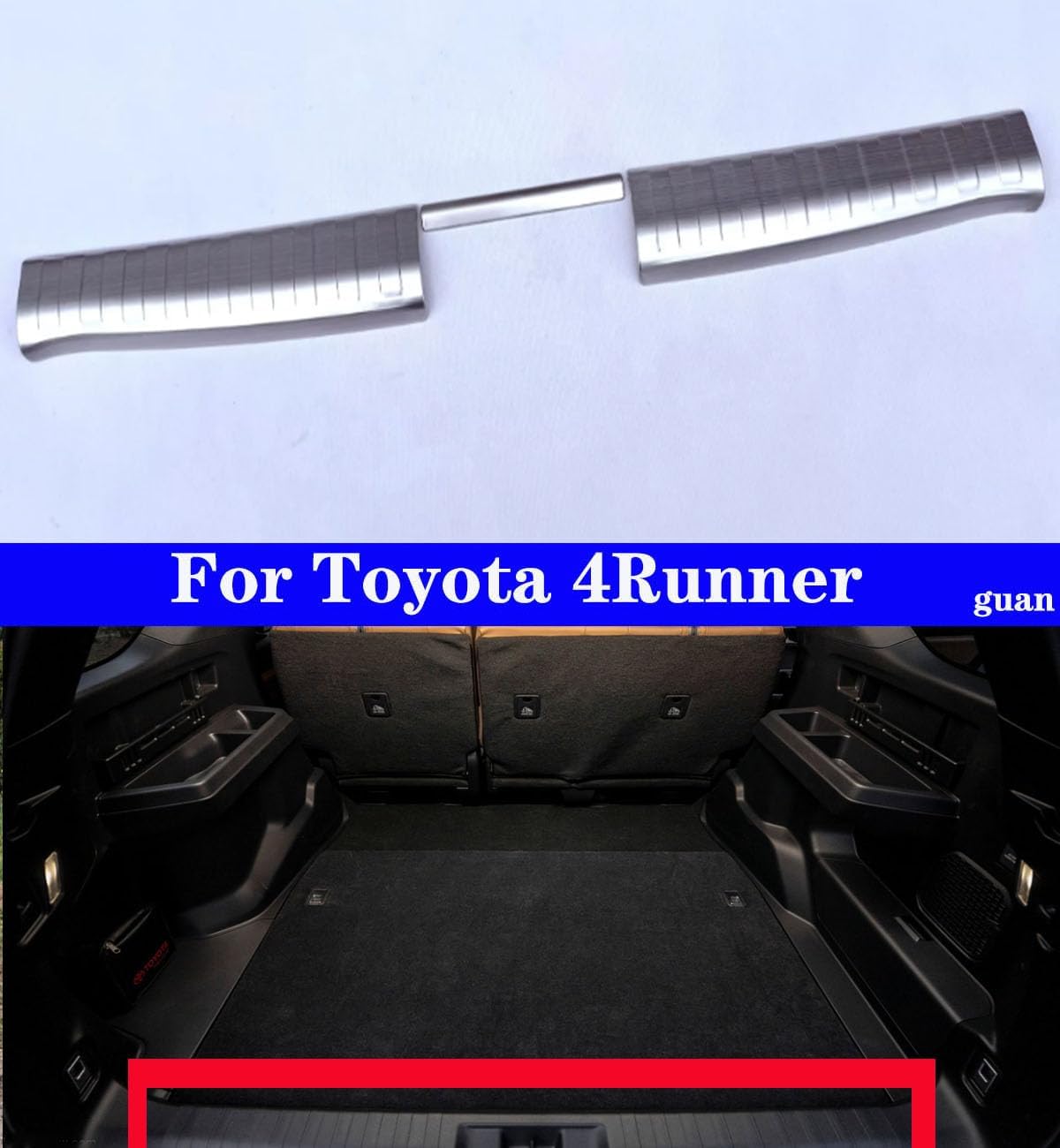 Car Trunk Inner Protective Panel for 4Runner 2025-2026