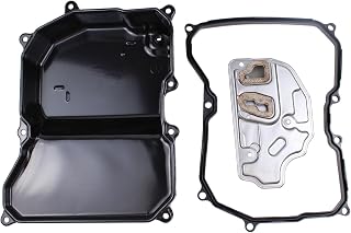 Automatic Transmission Oil Pan with Gasket & Filter Kit for VW Beetle 2003-2016 Passat 2012-2016 Jetta 2005-2016 Golf 2009-2018 for Audi TT 2003-2006