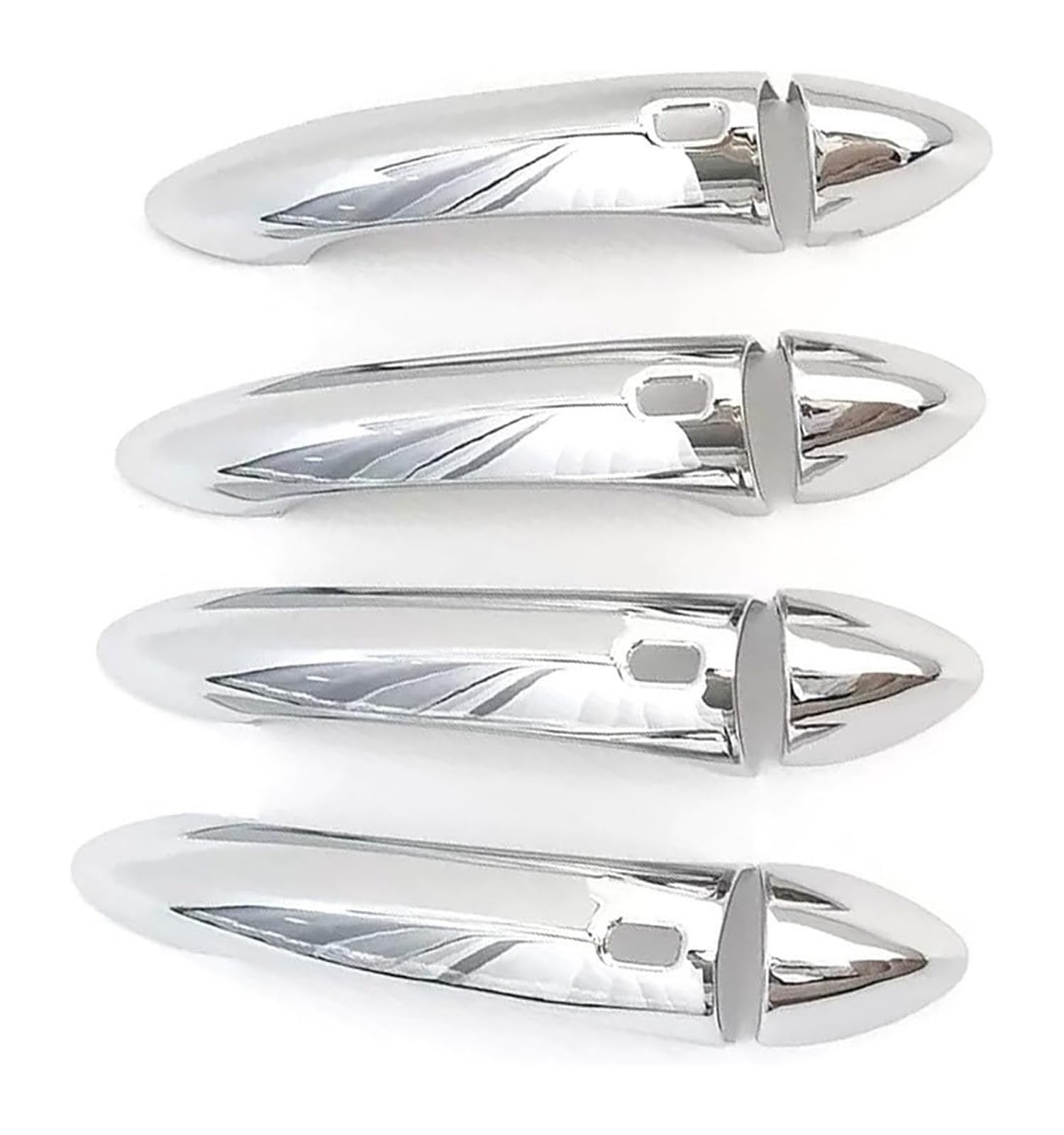 YSBVBLRMRV Car Outside Door Handle Cap for Buick for Verano 2015-2021 Holeless 4 Smart Door Handle Decorative Cup Scratch-Resistant Modification Protector Anti(Electroplating)