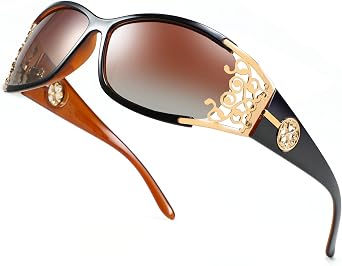 Y2K Sunglasses for Women Men Trendy Wrap Around Polarized Sunglass 2000s Fashion Square Sun Glasses