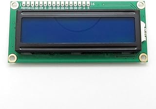 Generic 1602 16x2 Character LCD Display Adapter Module HD44780 Control Blue Backlight