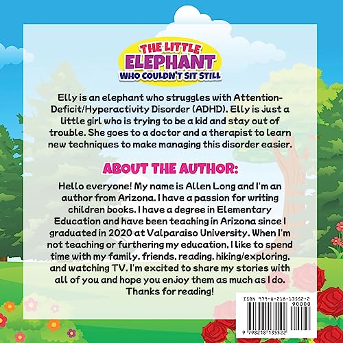The Little Elephant Who Couldn't Sit Still